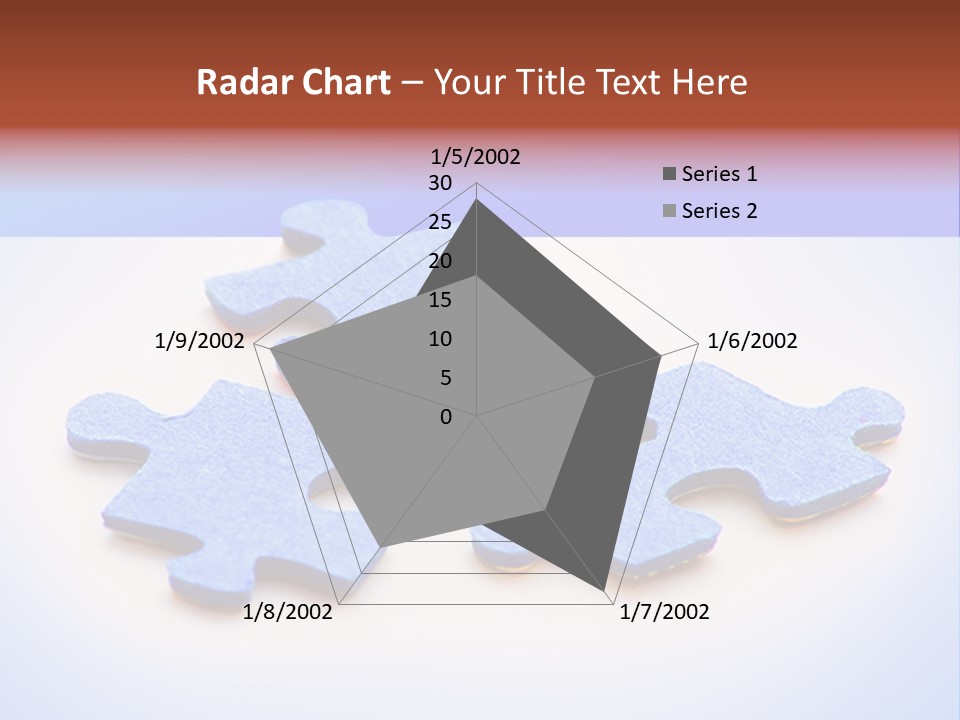 Overwhite Piece Object PowerPoint Template