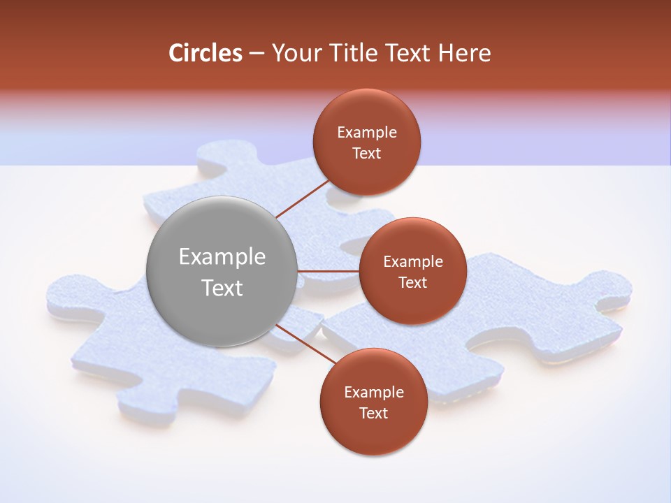 Overwhite Piece Object PowerPoint Template