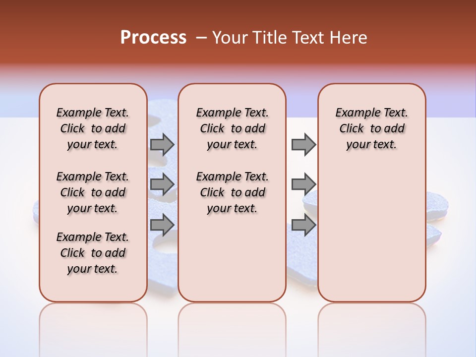 Overwhite Piece Object PowerPoint Template