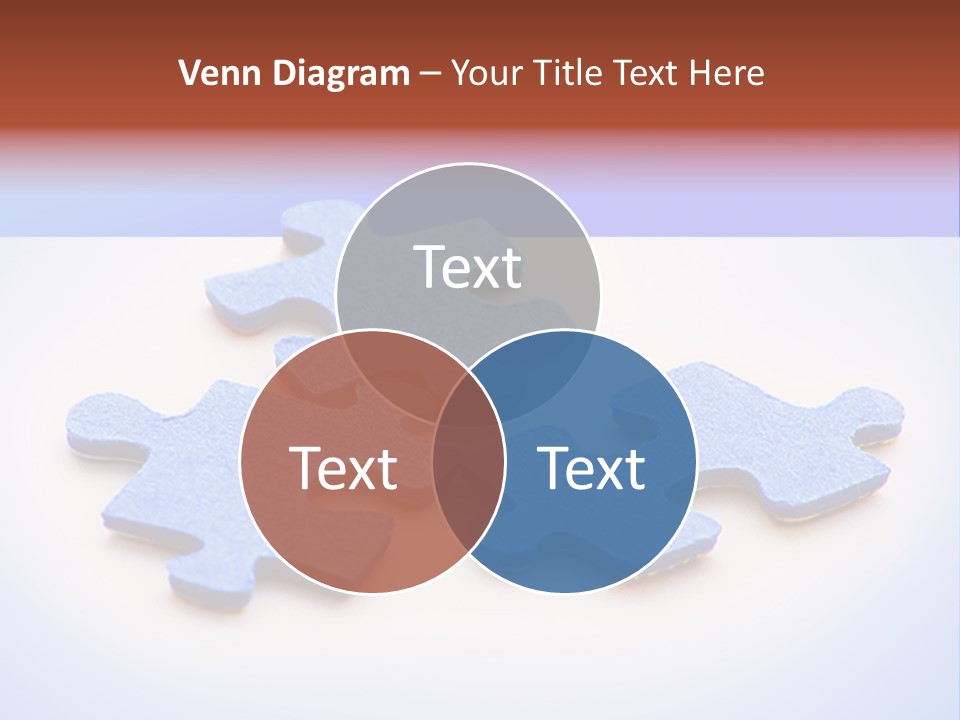 Overwhite Piece Object PowerPoint Template