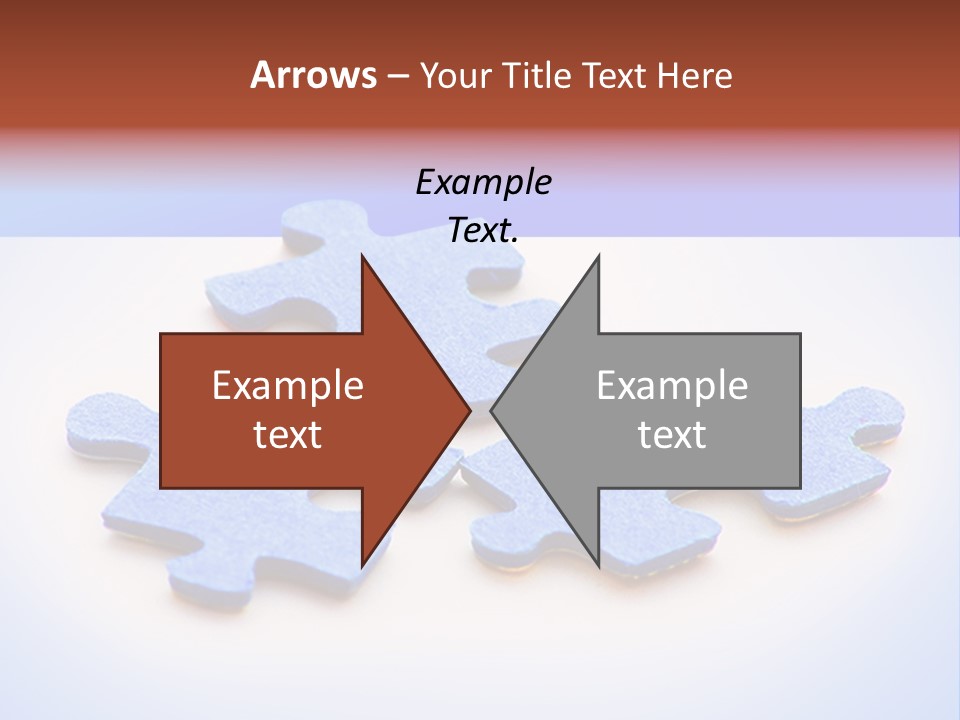 Overwhite Piece Object PowerPoint Template