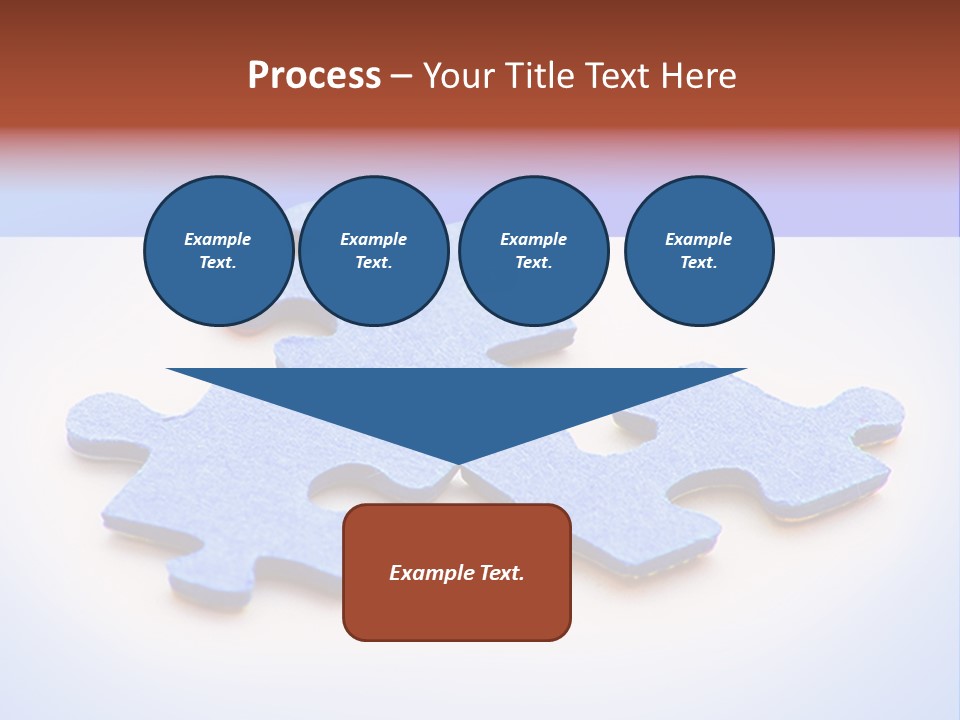 Overwhite Piece Object PowerPoint Template