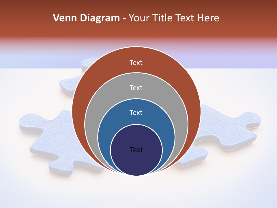 Overwhite Piece Object PowerPoint Template