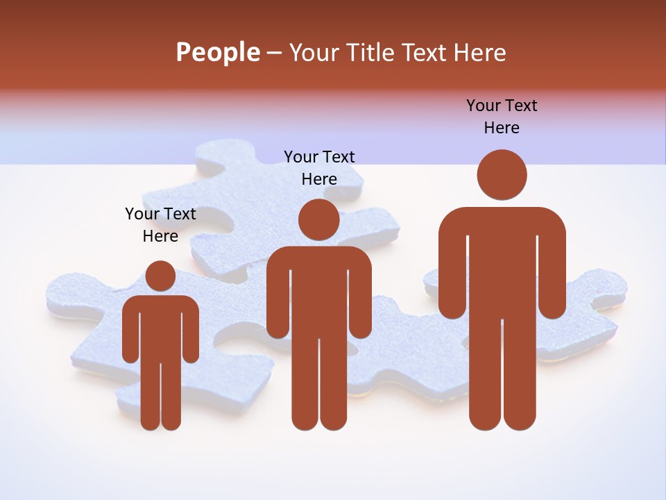 Overwhite Piece Object PowerPoint Template