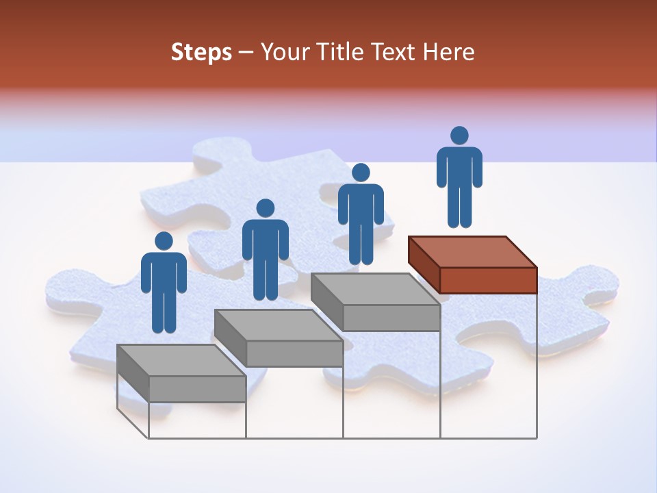 Overwhite Piece Object PowerPoint Template