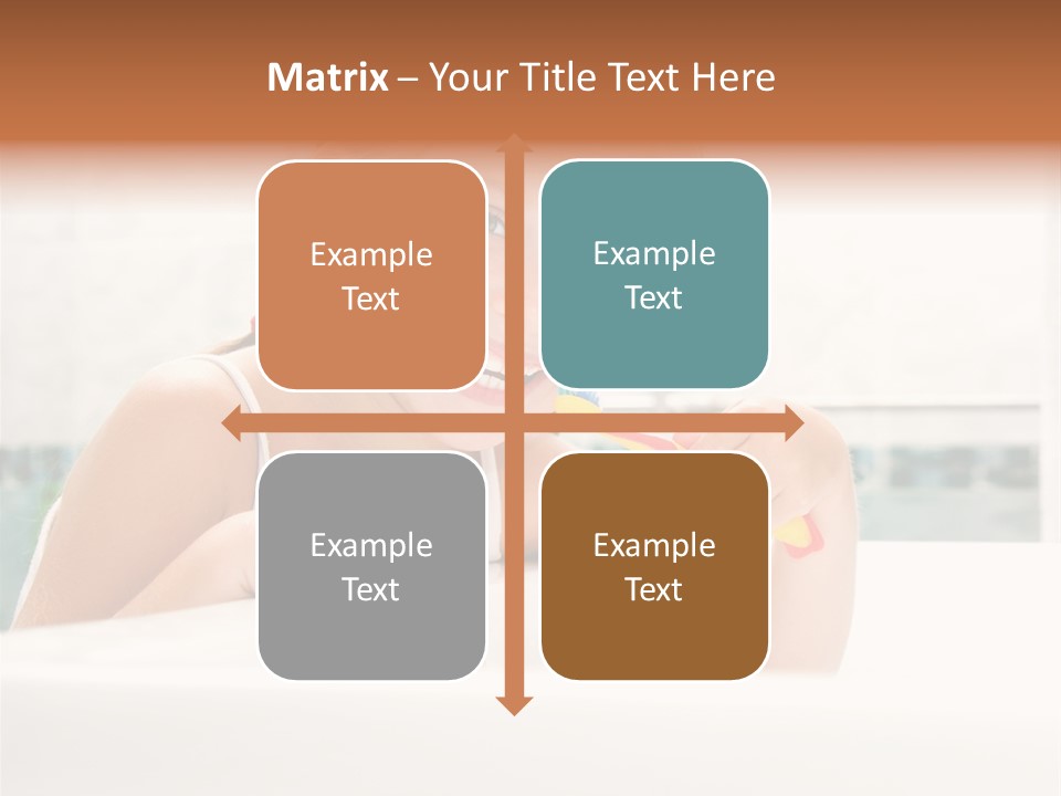 Healthy Preschooler Water PowerPoint Template