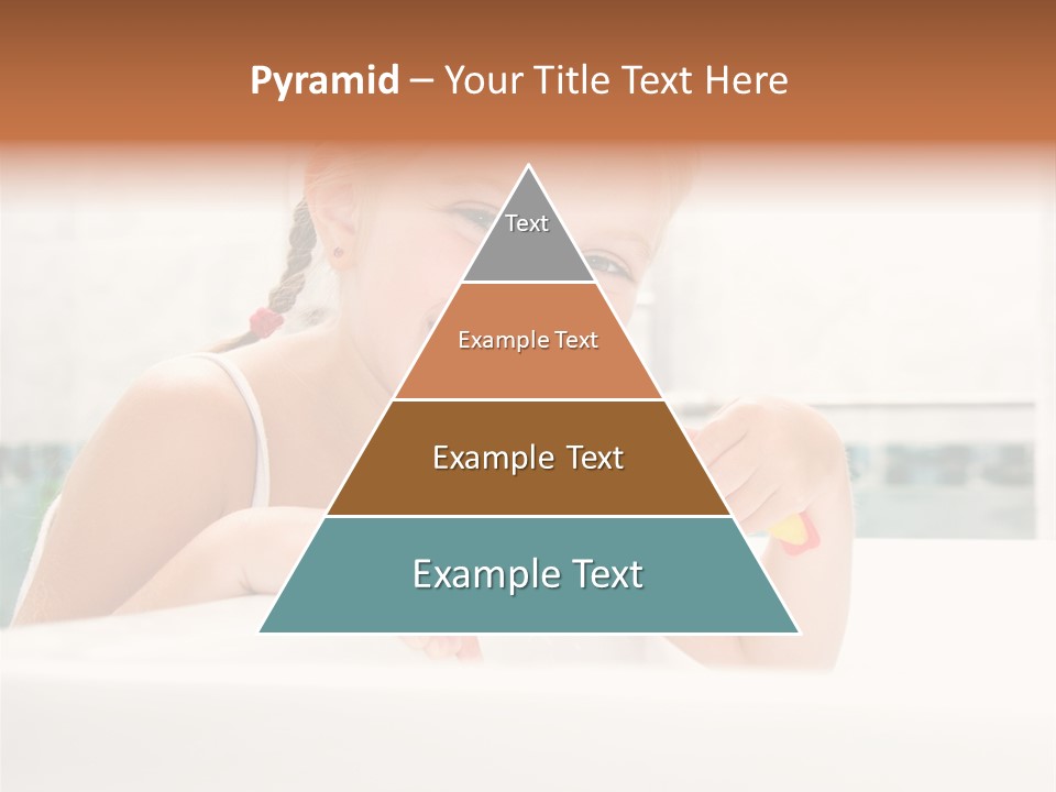 Healthy Preschooler Water PowerPoint Template