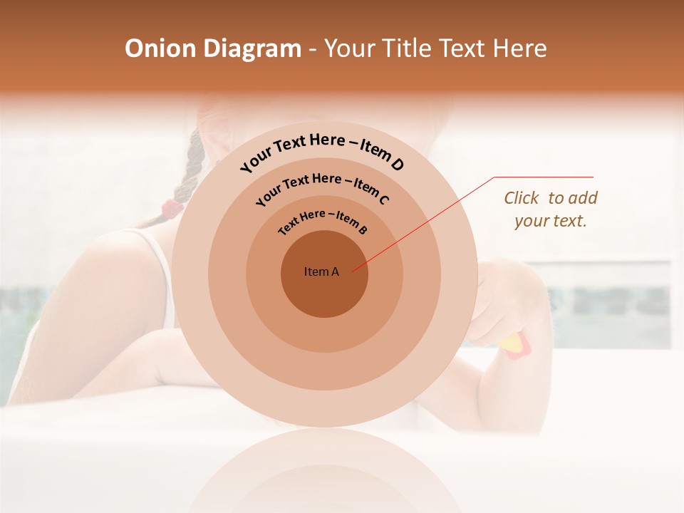 Healthy Preschooler Water PowerPoint Template