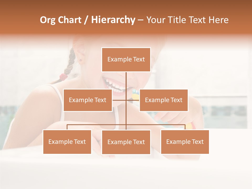 Healthy Preschooler Water PowerPoint Template