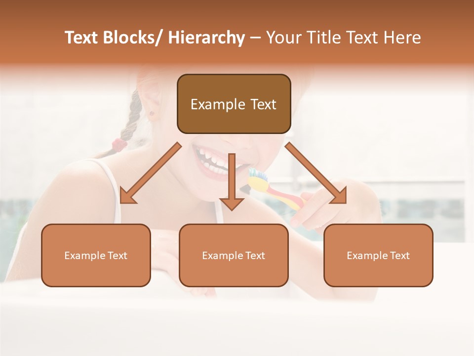 Healthy Preschooler Water PowerPoint Template