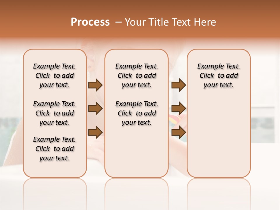 Healthy Preschooler Water PowerPoint Template
