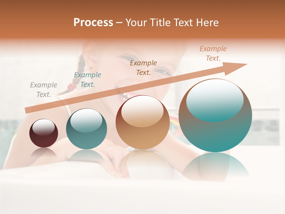 Healthy Preschooler Water PowerPoint Template