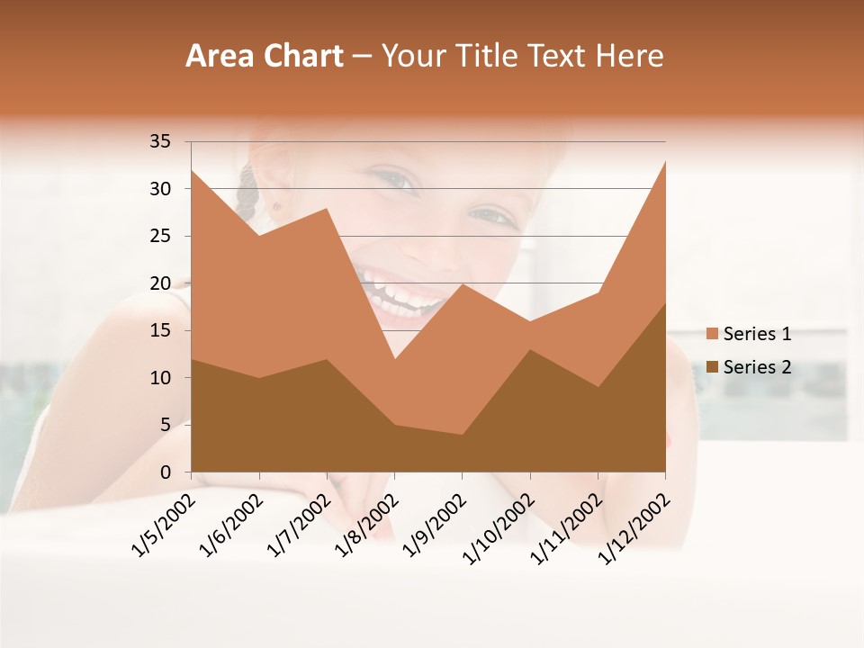 Healthy Preschooler Water PowerPoint Template