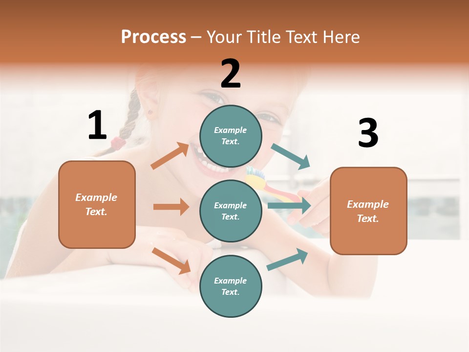 Healthy Preschooler Water PowerPoint Template