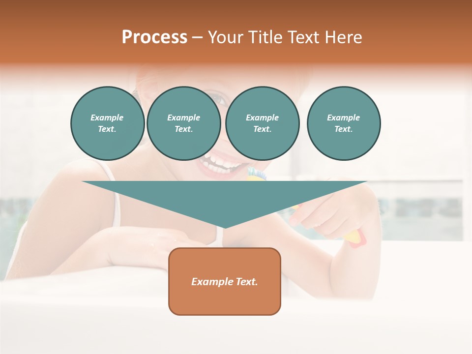 Healthy Preschooler Water PowerPoint Template