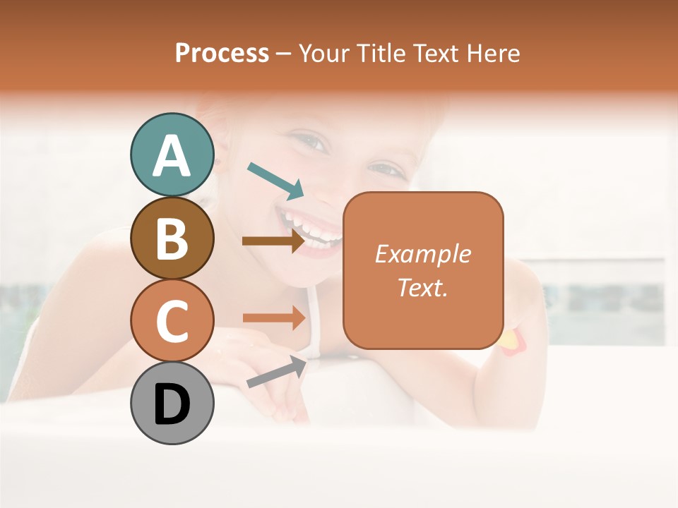 Healthy Preschooler Water PowerPoint Template