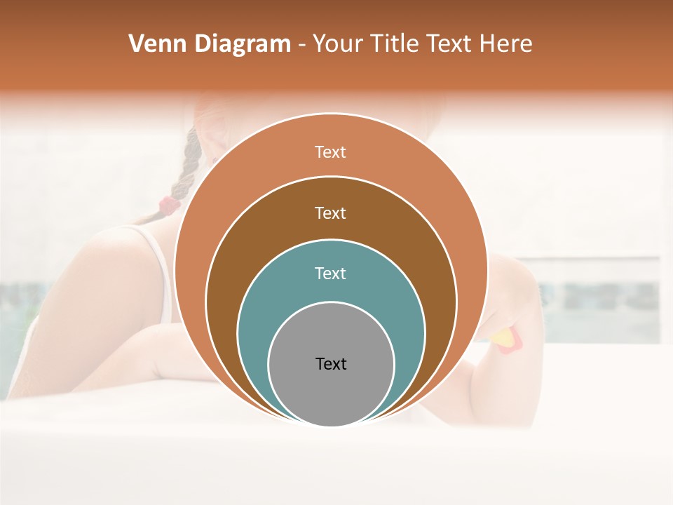 Healthy Preschooler Water PowerPoint Template