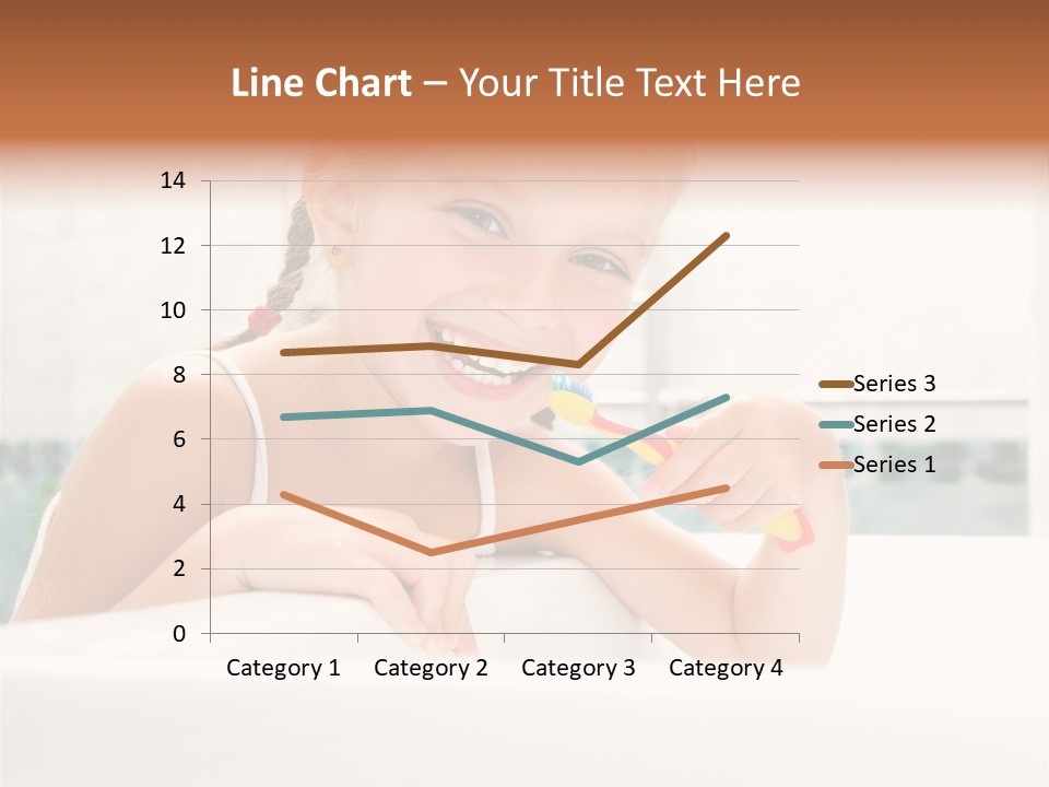 Healthy Preschooler Water PowerPoint Template