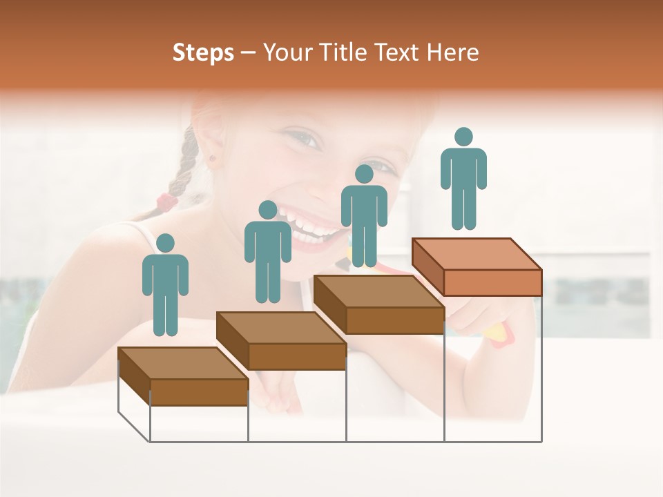 Healthy Preschooler Water PowerPoint Template