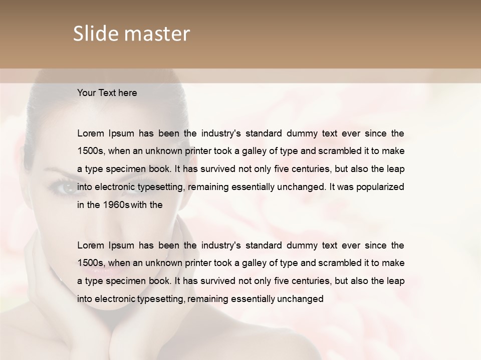 Hygiene Cosmetic  PowerPoint Template