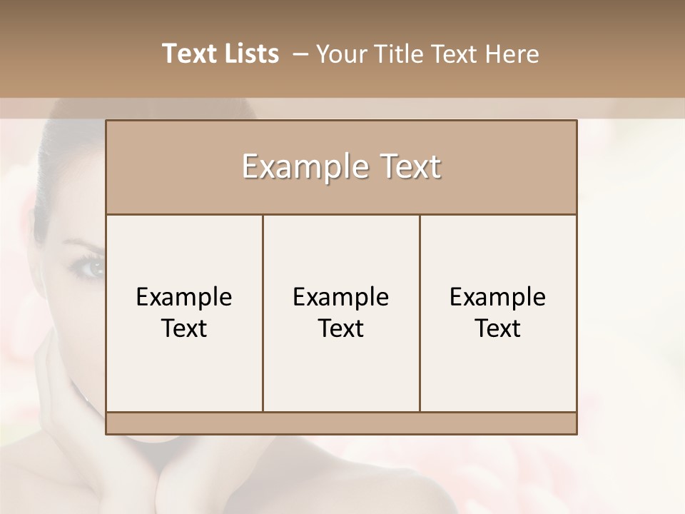 Hygiene Cosmetic  PowerPoint Template