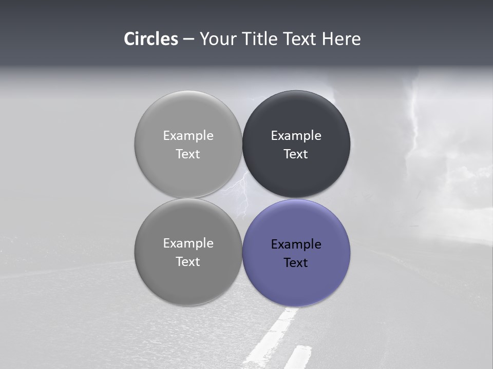 Vortex Tornado Wild PowerPoint Template