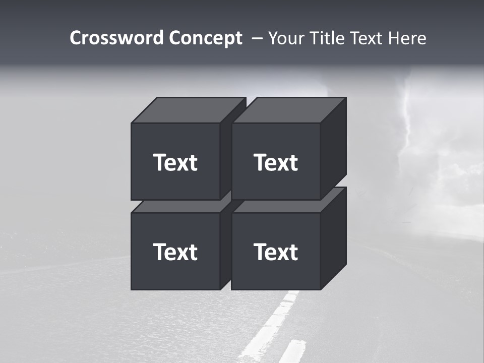 Vortex Tornado Wild PowerPoint Template