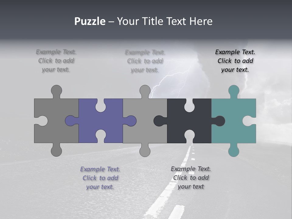 Vortex Tornado Wild PowerPoint Template