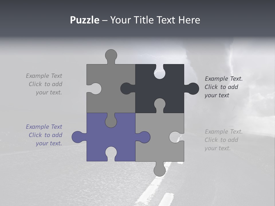 Vortex Tornado Wild PowerPoint Template