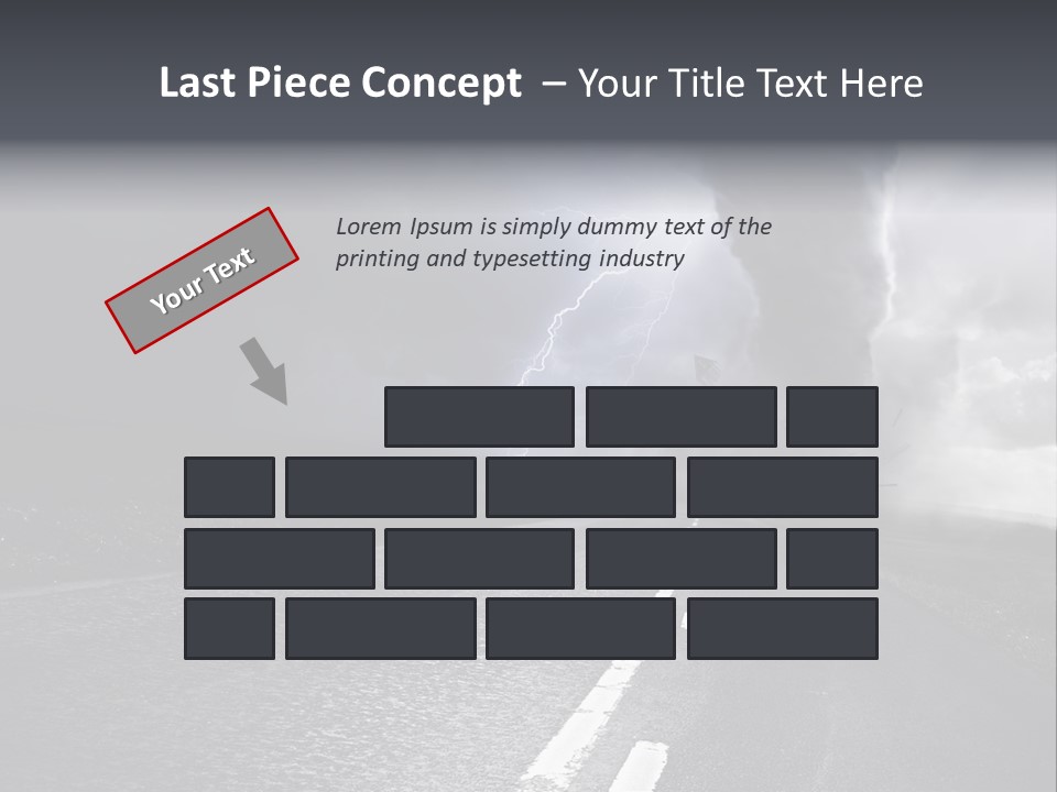 Vortex Tornado Wild PowerPoint Template