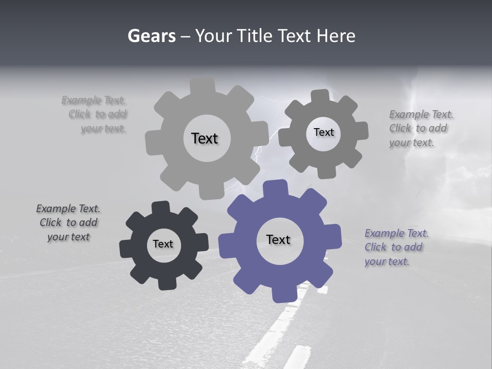 Vortex Tornado Wild PowerPoint Template