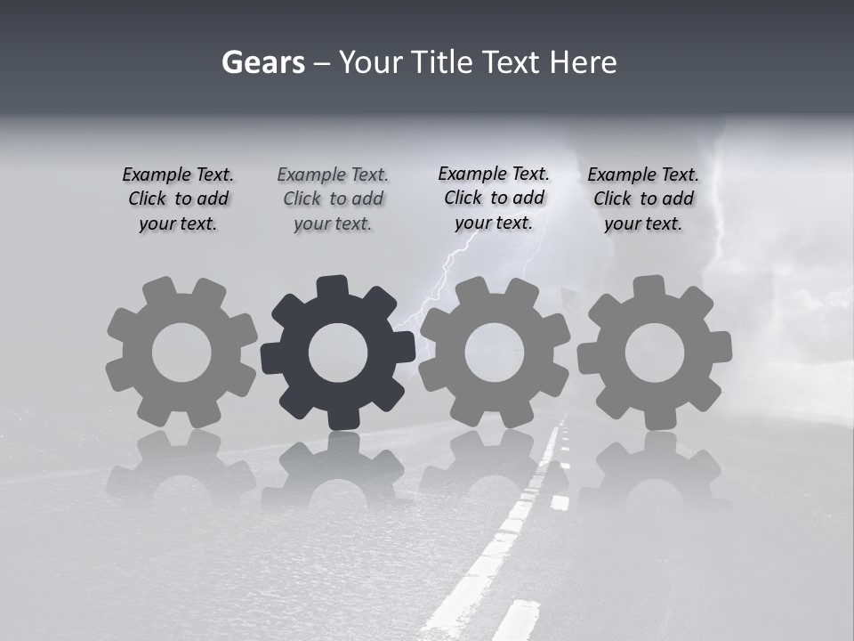 Vortex Tornado Wild PowerPoint Template