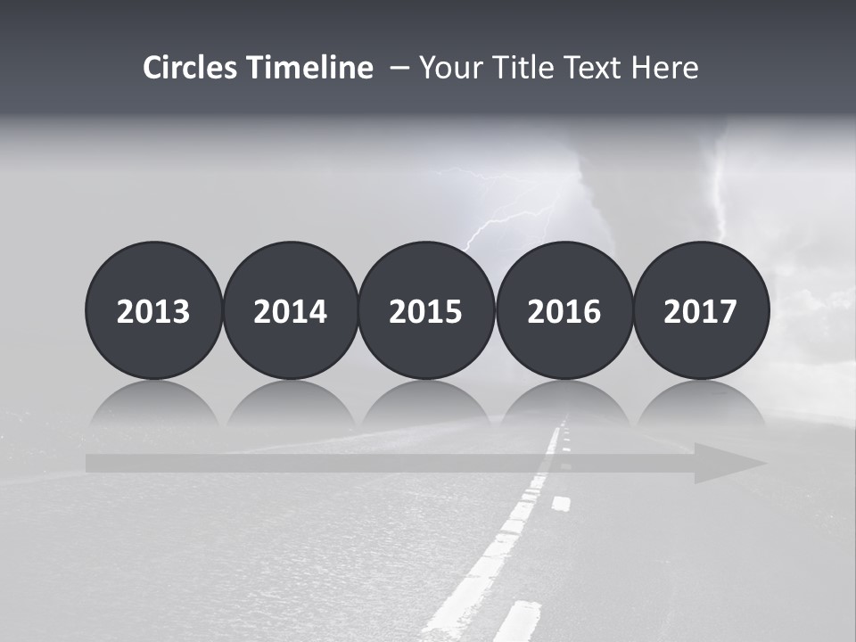 Vortex Tornado Wild PowerPoint Template