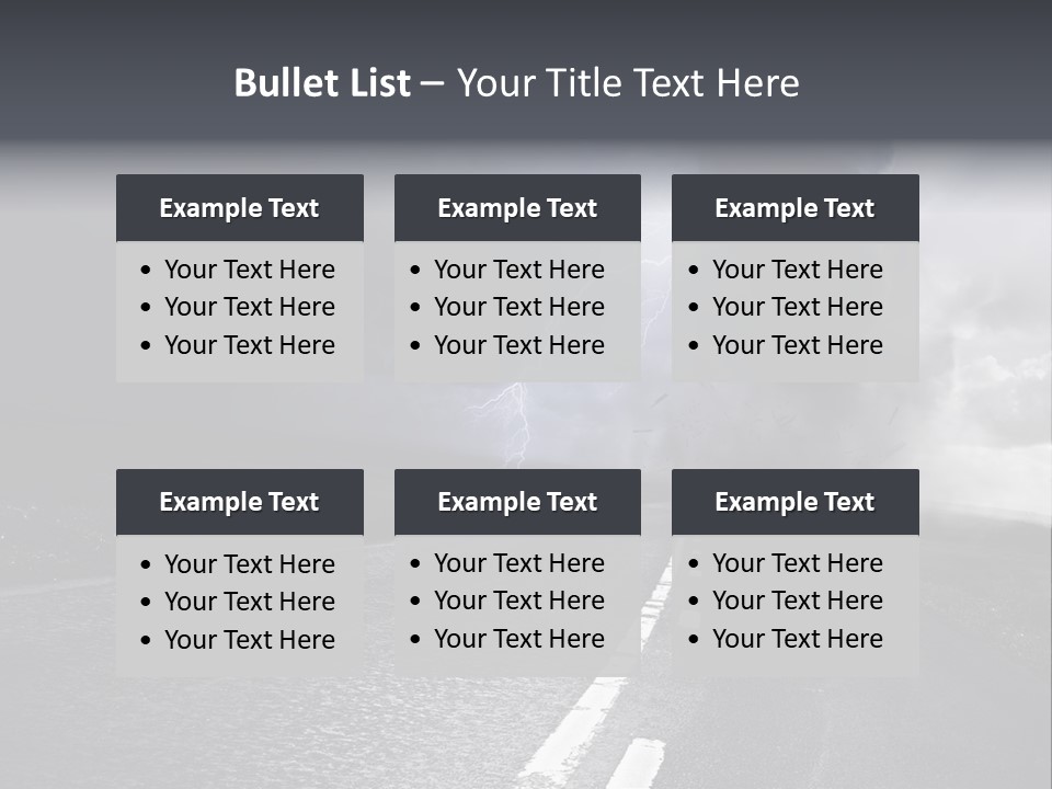 Vortex Tornado Wild PowerPoint Template