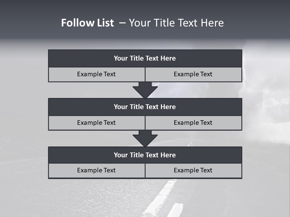 Vortex Tornado Wild PowerPoint Template