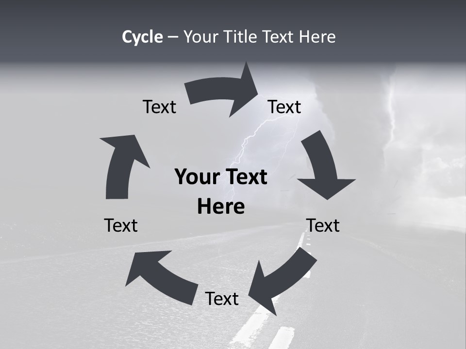 Vortex Tornado Wild PowerPoint Template