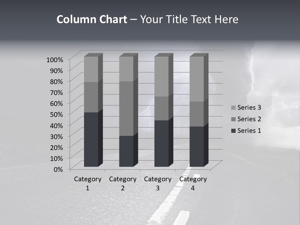 Vortex Tornado Wild PowerPoint Template