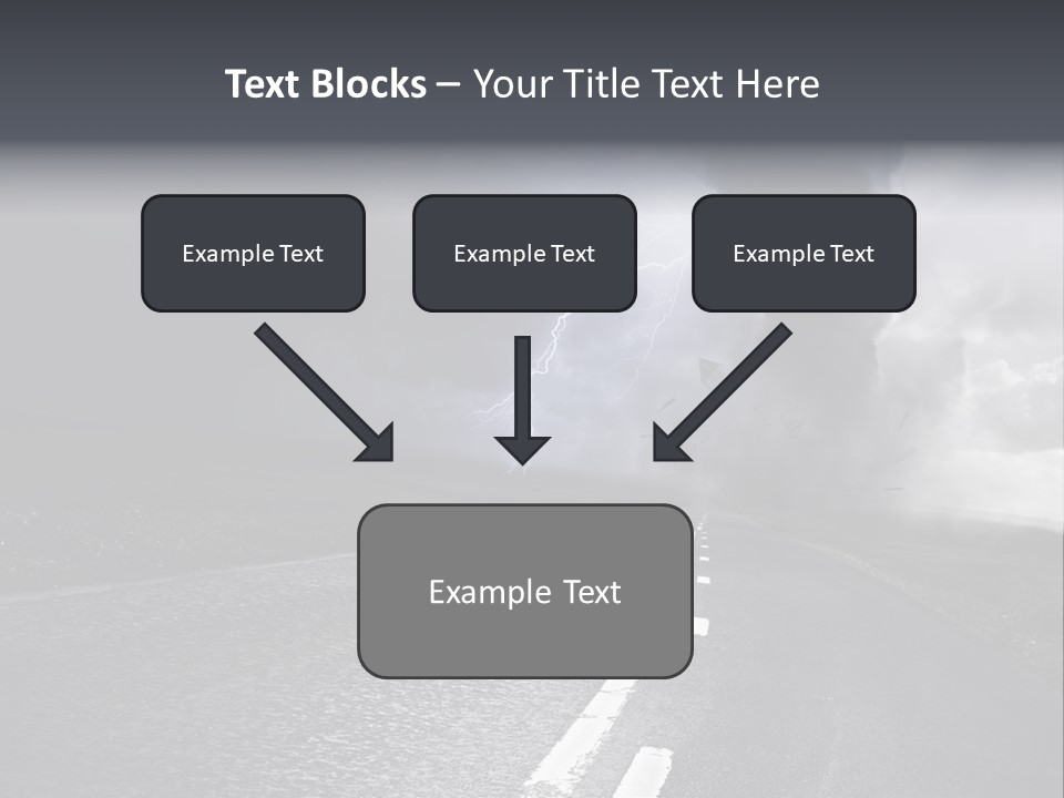 Vortex Tornado Wild PowerPoint Template