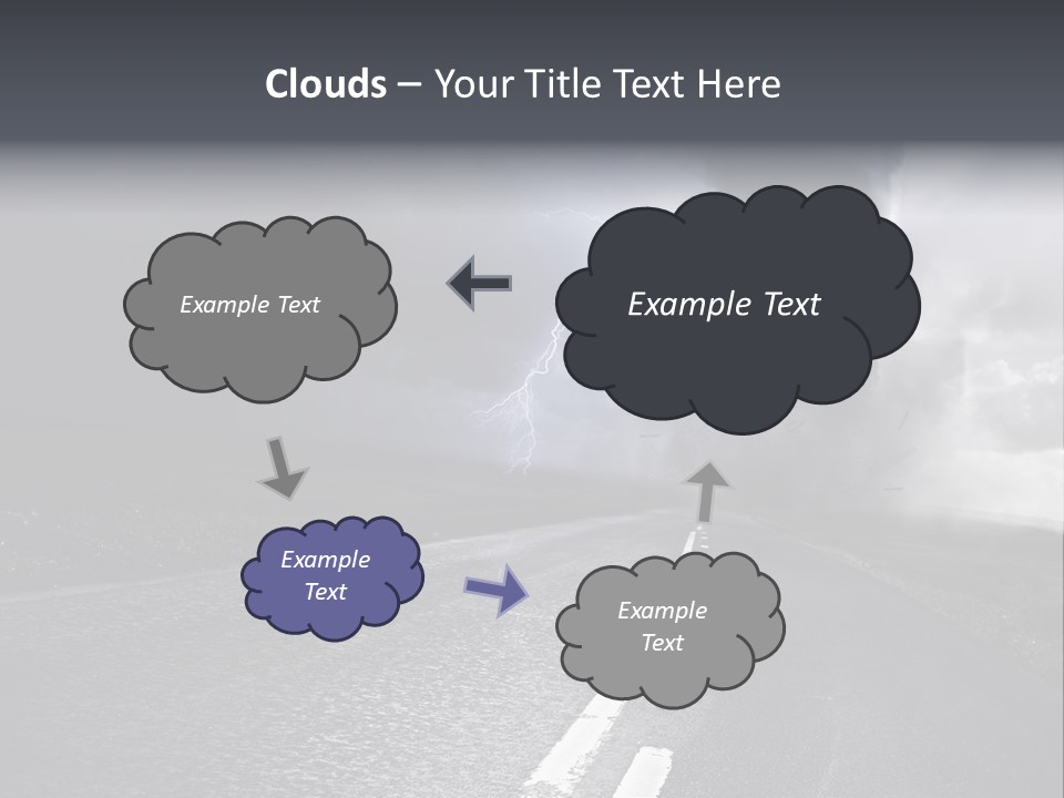 Vortex Tornado Wild PowerPoint Template