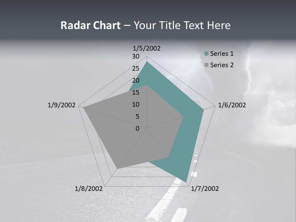 Vortex Tornado Wild PowerPoint Template