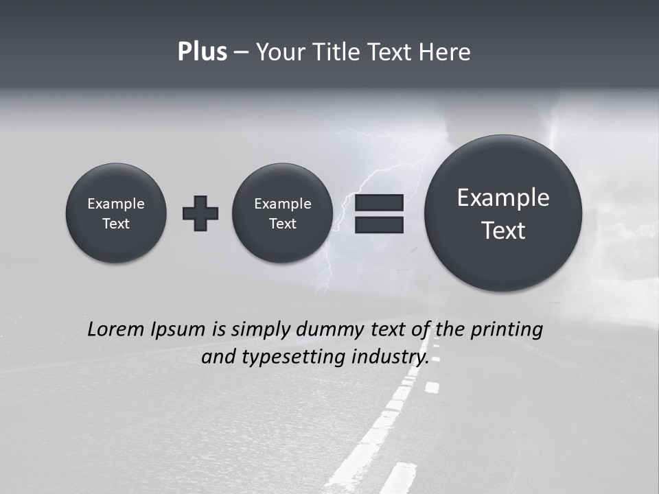 Vortex Tornado Wild PowerPoint Template