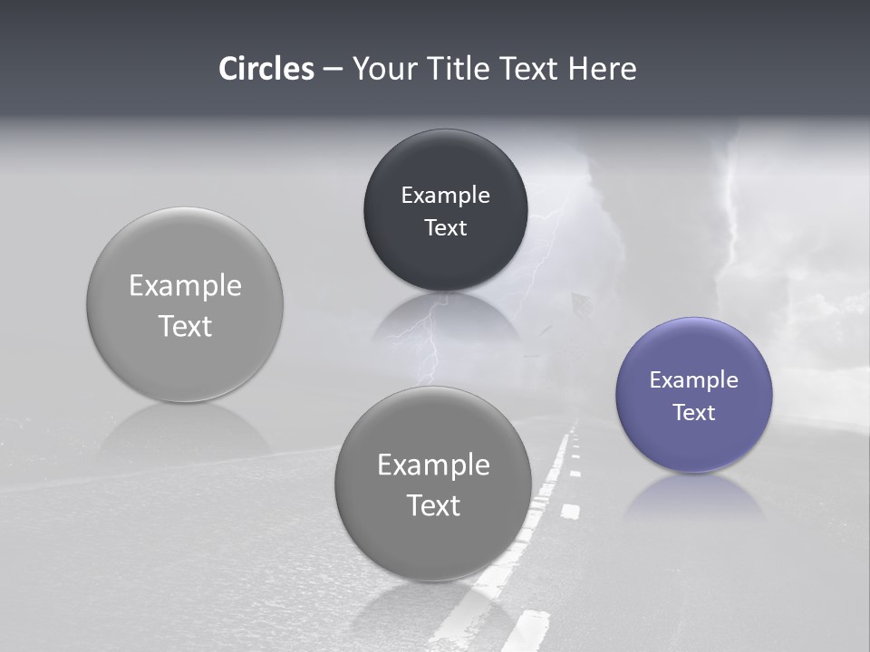 Vortex Tornado Wild PowerPoint Template