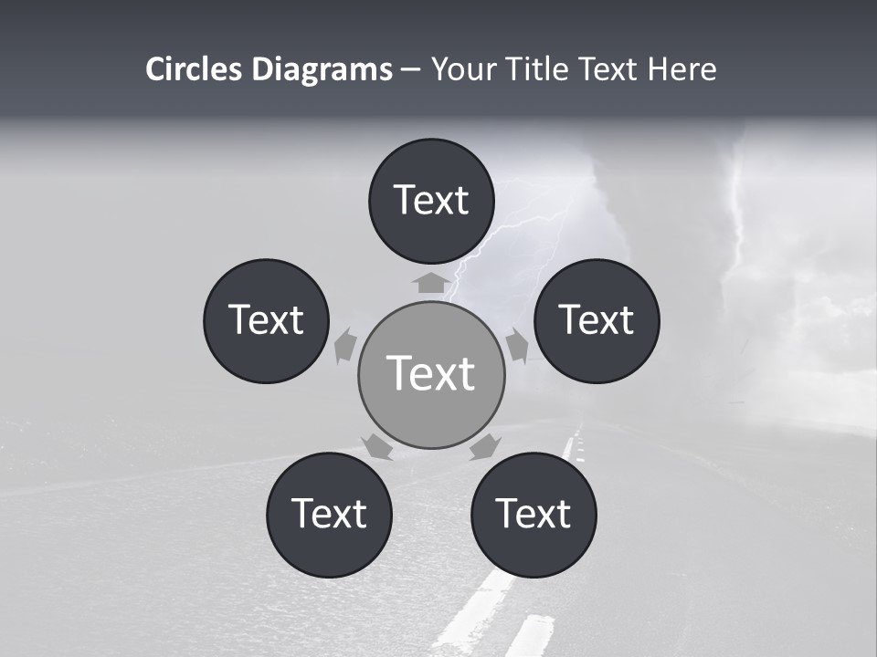 Vortex Tornado Wild PowerPoint Template