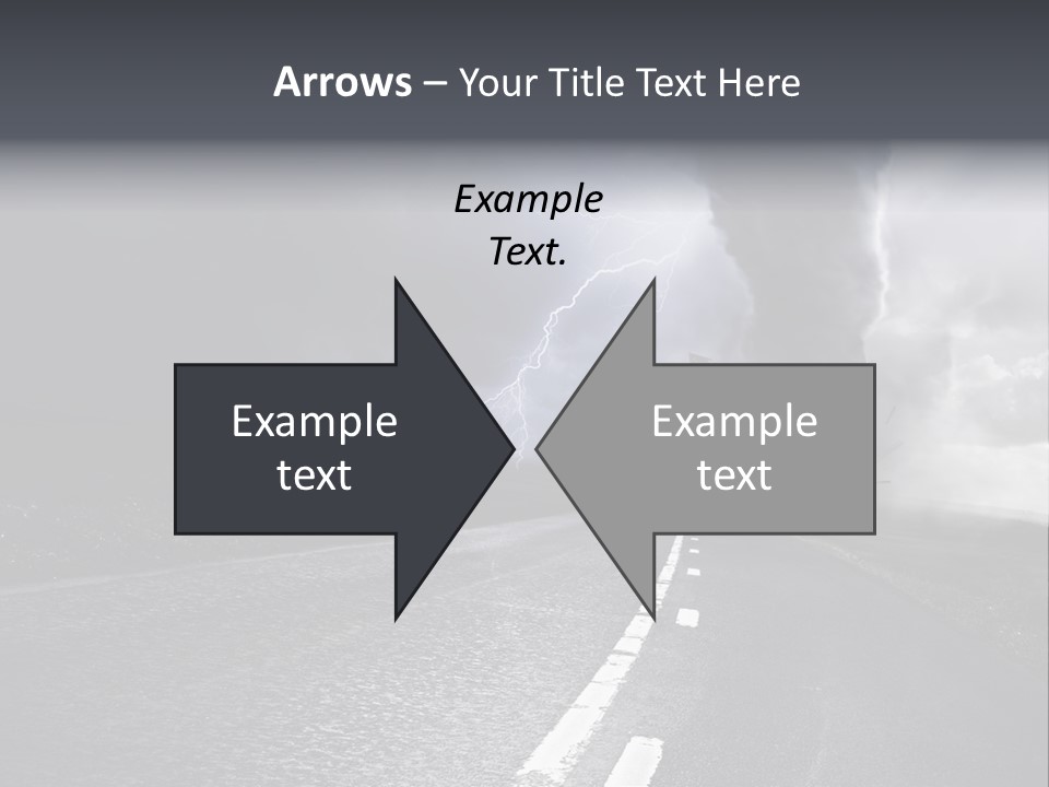 Vortex Tornado Wild PowerPoint Template