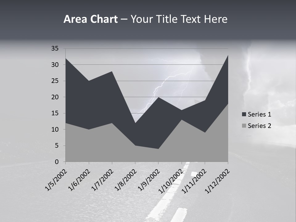 Vortex Tornado Wild PowerPoint Template