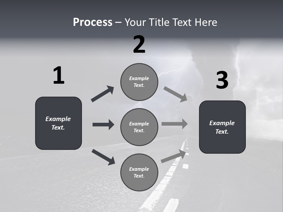 Vortex Tornado Wild PowerPoint Template