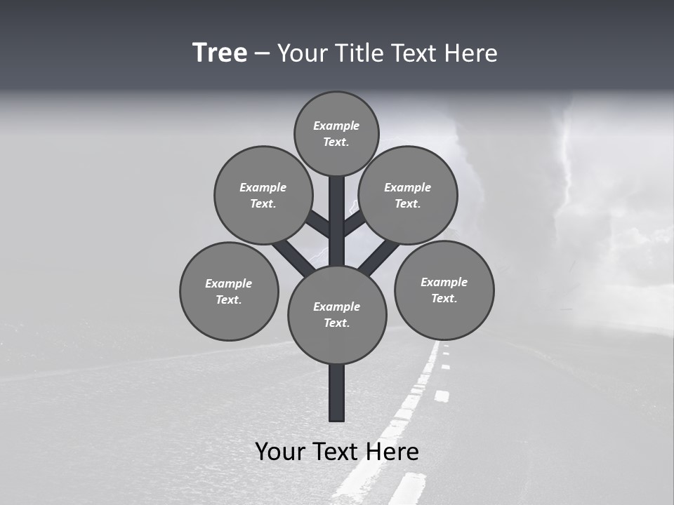 Vortex Tornado Wild PowerPoint Template