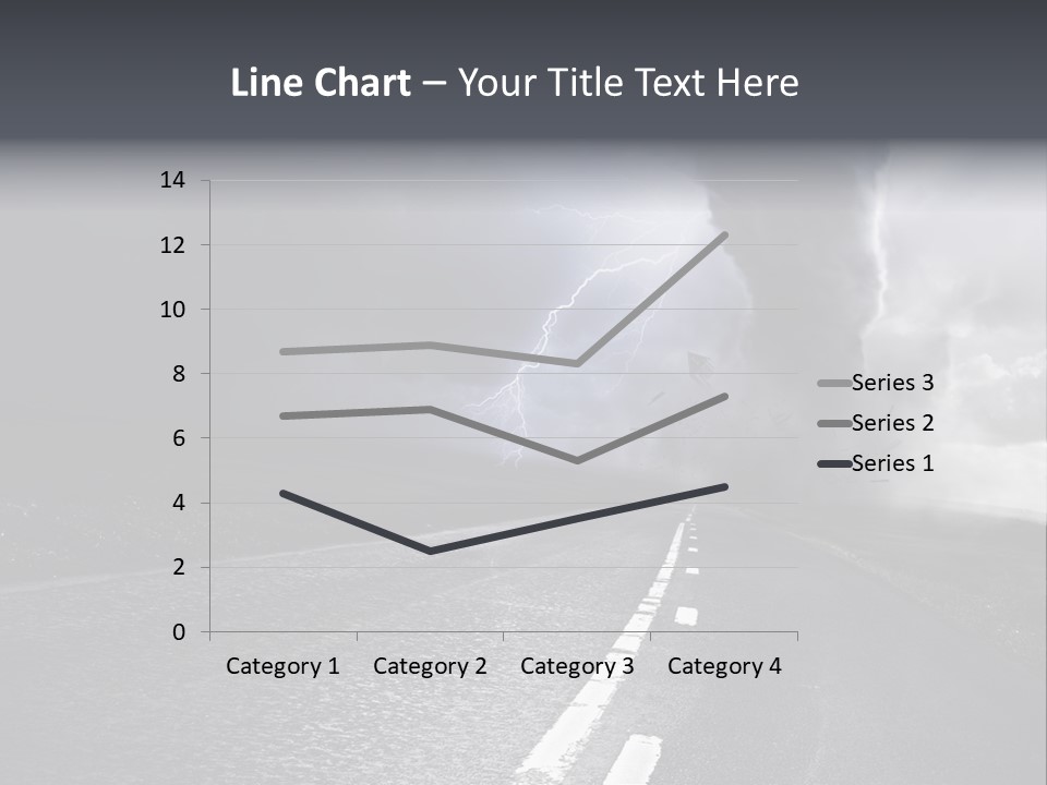 Vortex Tornado Wild PowerPoint Template