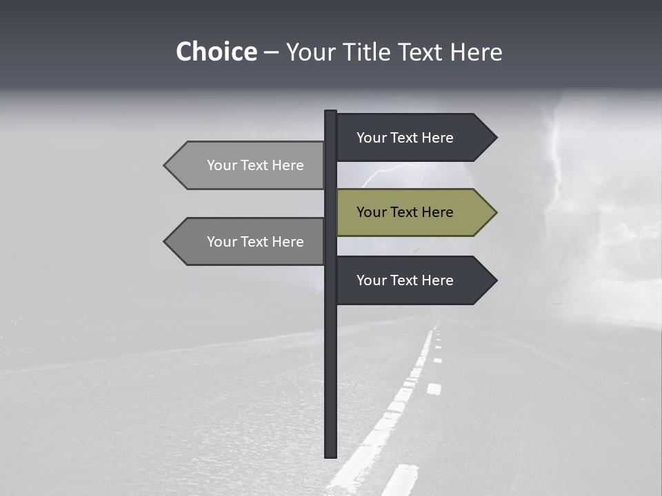 Vortex Tornado Wild PowerPoint Template