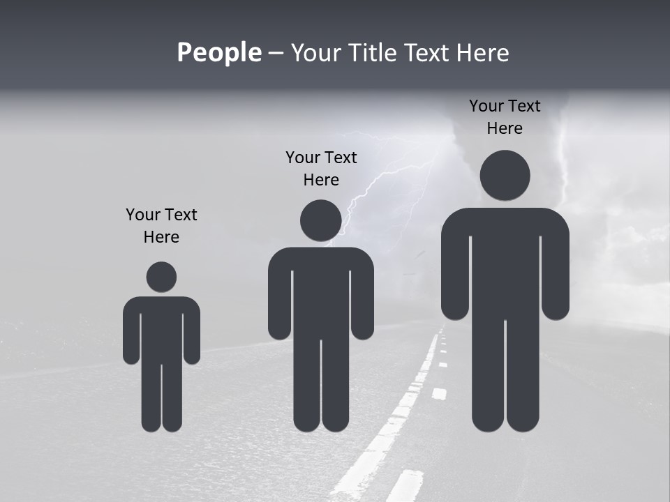 Vortex Tornado Wild PowerPoint Template